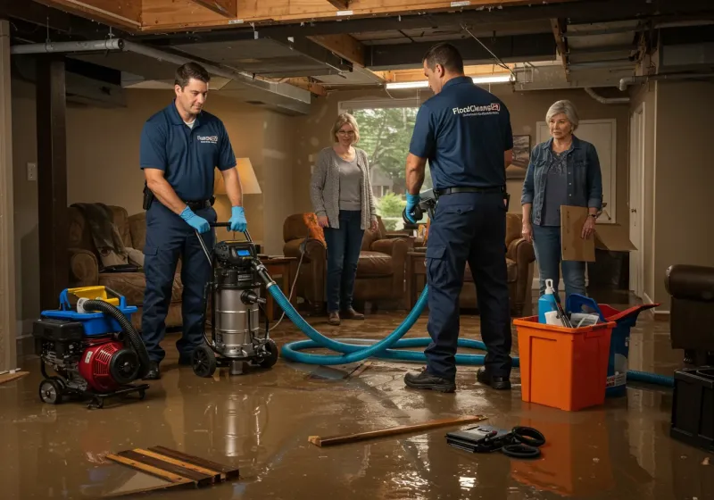 Basement Water Extraction and Removal Techniques process in Chelsea, MI